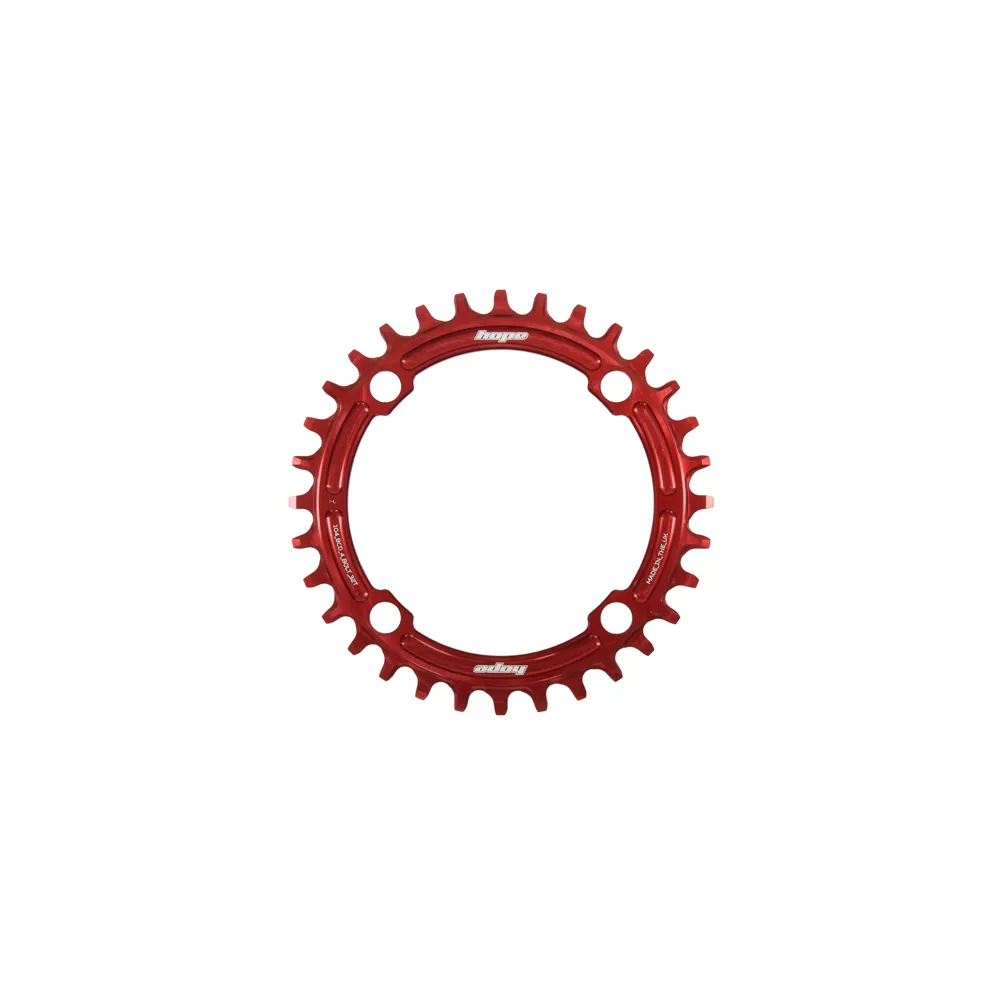 uPRISE Bikes Hope R22 104 BCD 12 Speed MTB Chainring - Red | Price match, 365 day return s, 18-Month Warranty, Finance Available & Free UK Delivery