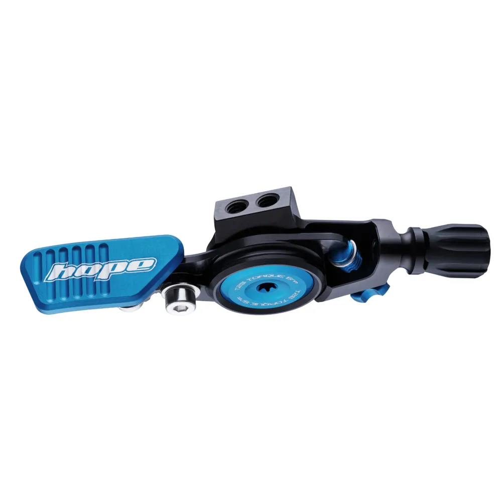uPRISE Bikes Hope Dropper Lever - Lever Only - Black/Blue | Price match, 365 day return s, 18-Month Warranty, Finance Available & Free UK Delivery