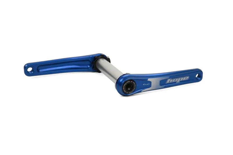 Hope EVO No Spider Fat Bike Crankset - Blue