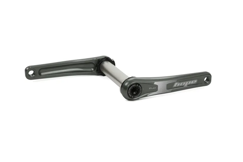 Hope EVO No Spider Fat Bike Crankset - Smoke