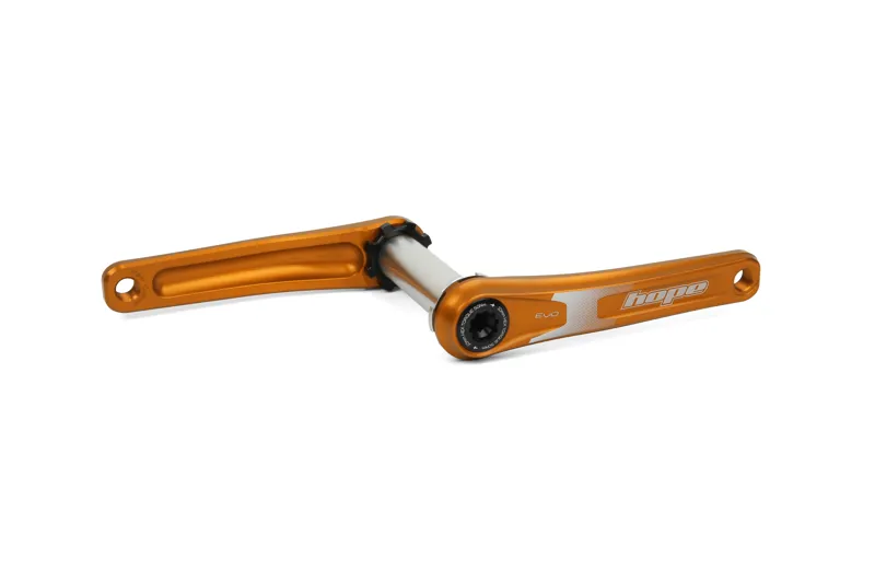 Hope Evo No Spider 83mm Downhill MTB Crankset - Orange