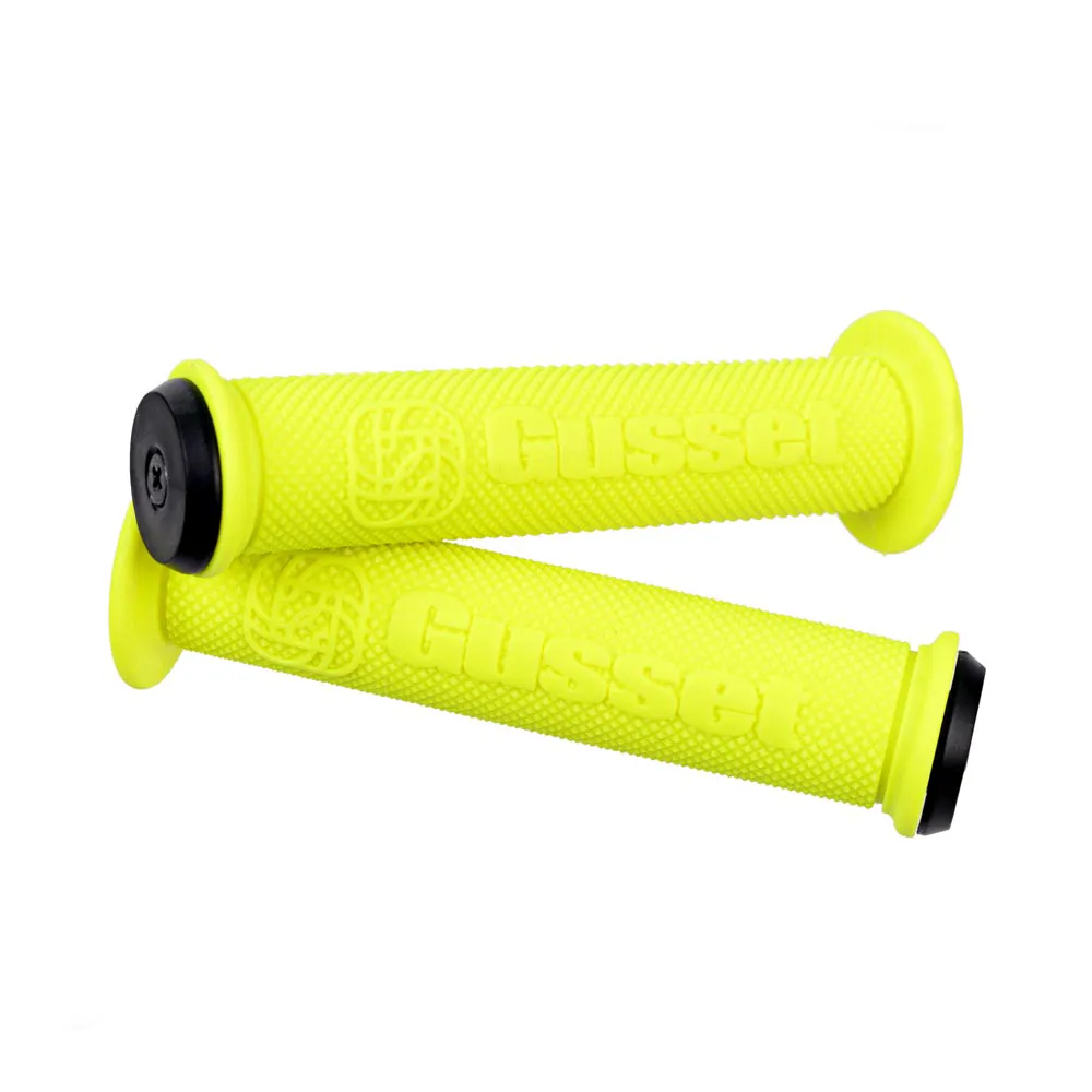 uPRISE Bikes Gusset Grips Gusset File 135mm Grips - Yellow | Price match, 365 day return s, 18-Month Warranty, Finance Available & Free UK Delivery