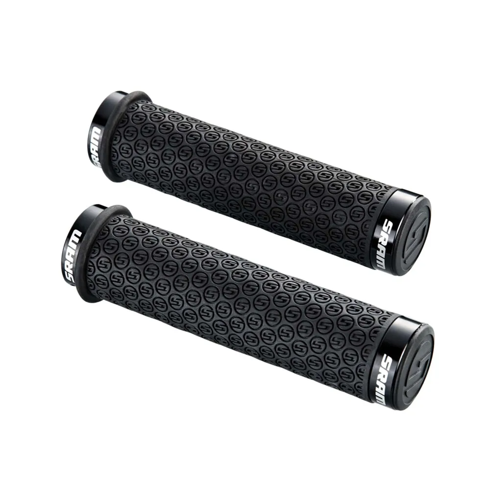 uPRISE Bikes Sram DH Silicone Double Clamps + End Plugs Locking Grips - Black | Price match, 365 day return s, 18-Month Warranty, Finance Available & Free UK Delivery