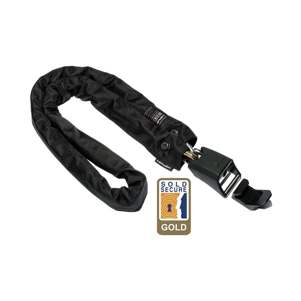 uPRISE Bikes Hiplok HipLok HOMIE Stay At Home Chain Lock Gold Sold Secure - 10mm x 150cm | Price match, 365 day return s, 18-Month Warranty, Finance Available & Free UK Delivery
