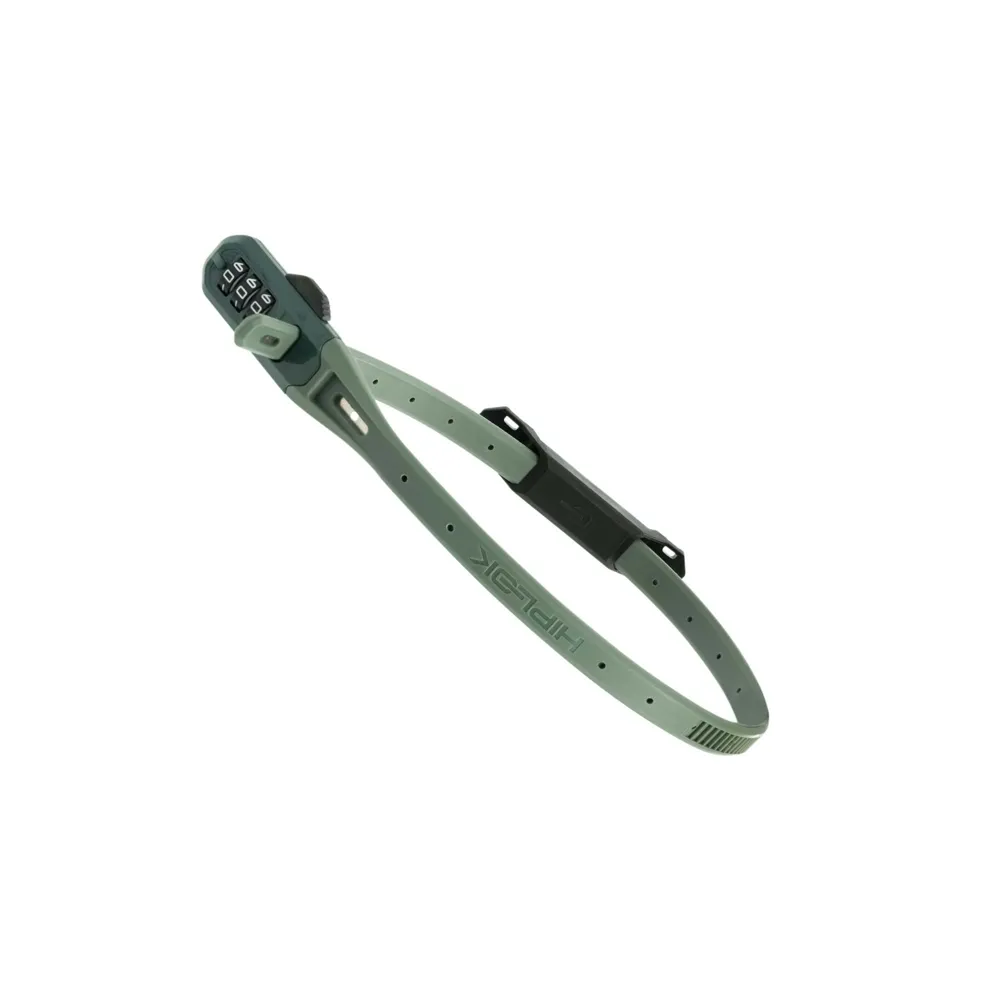 uPRISE Bikes Hiplok ZLOK Combo Combination Lock with Bracket - Green | Price match, 365 day return s, 18-Month Warranty, Finance Available & Free UK Delivery