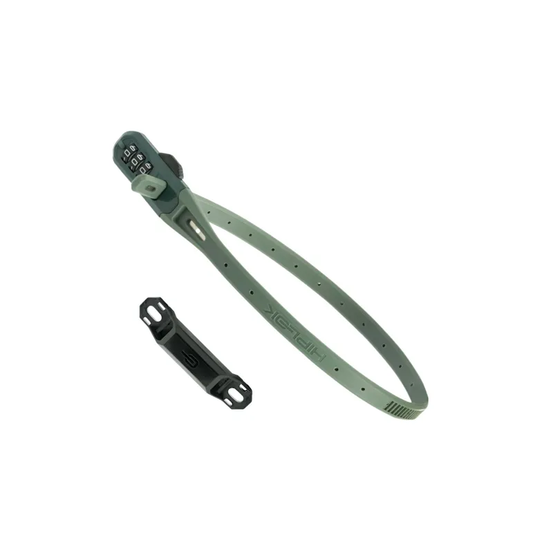 Hiplok ZLOK Combo Combination Lock with Bracket - Green-1