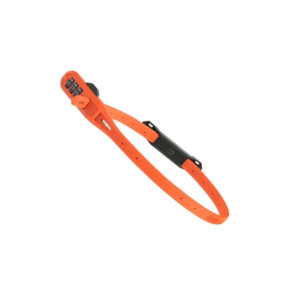 uPRISE Bikes Hiplok ZLOK Combo Combination Lock with Bracket - Orange | Price match, 365 day return s, 18-Month Warranty, Finance Available & Free UK Delivery
