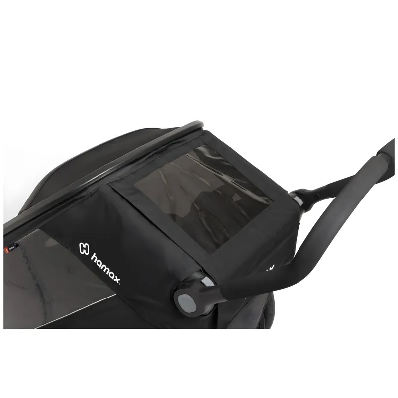 Hamax Outback Next Twin Bicycle Trailer - Black-4