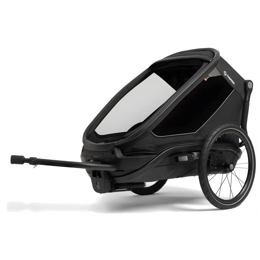 uPRISE Bikes Hamax Outback Next Single Child Bicycle Trailer - Black | Price match, 365 day returns, 18-Month Warranty, Finance Available & Free UK Delivery