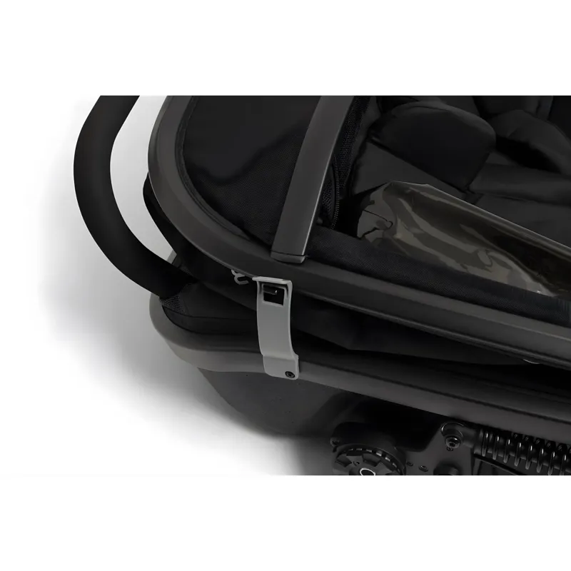 Hamax Outback Next Single Child Bicycle Trailer - Black-4