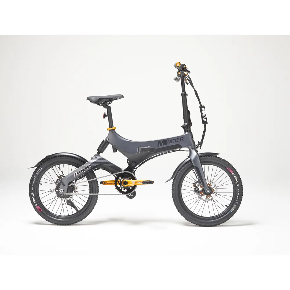 uPRISE Bikes Mirider Hope 20 Edition Electric Hybrid Bike - Onyx Grey | Price match, 365 day returns, 18-Month Warranty, Finance Available & Free UK Delivery