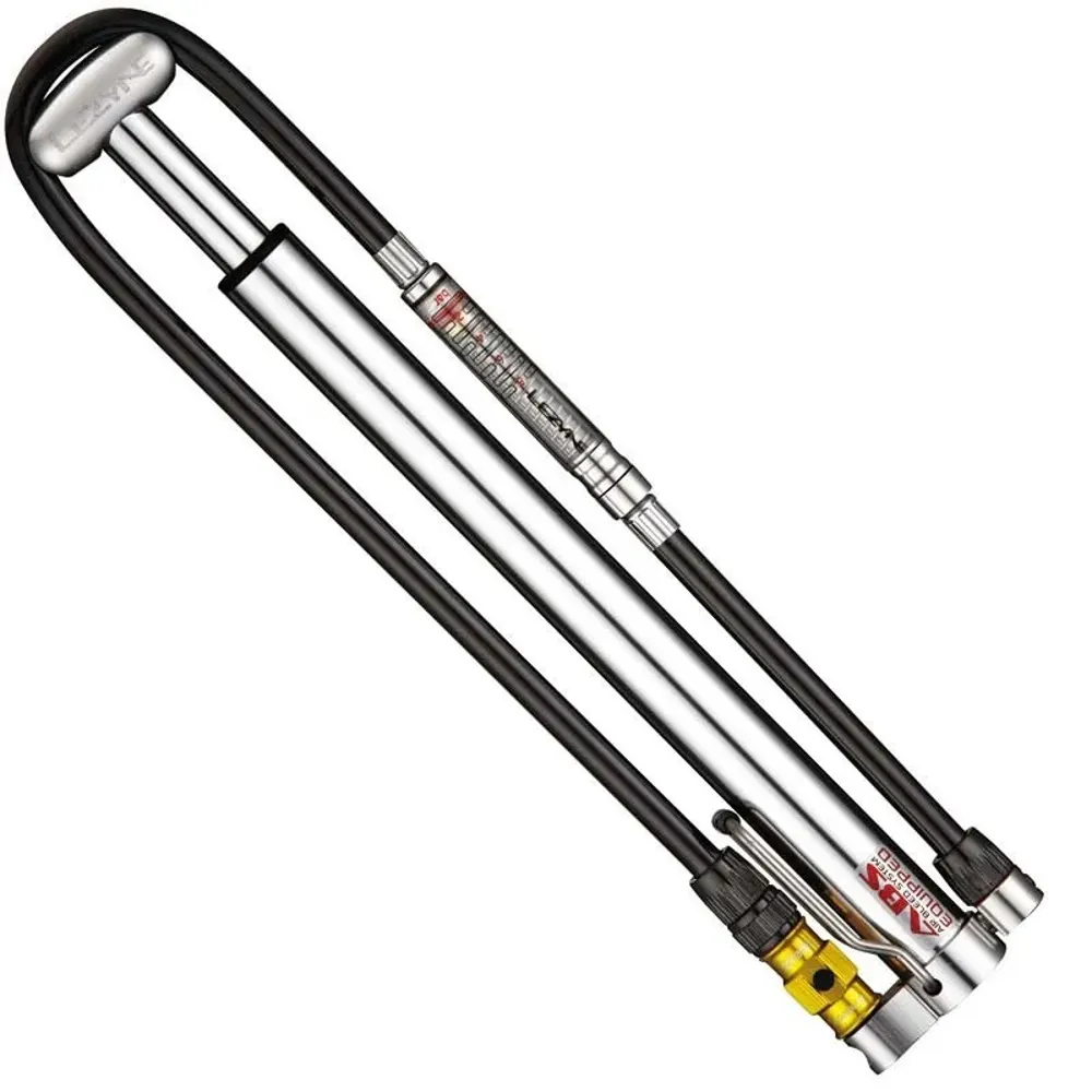 uPRISE Bikes Lezyne Micro Floor Drive HP Gauge V2 ABS Track Pump - Silver | Price match, 365 day return s, 18-Month Warranty, Finance Available & Free UK Delivery