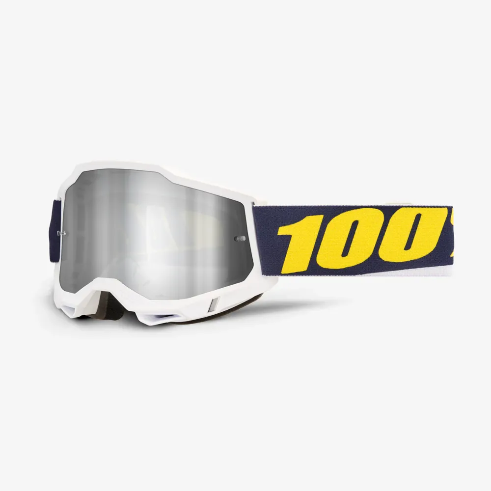 uPRISE Bikes 100 Percent Accuri 2 Goggle - Torc/Mirror Silver Lens | Price match, 365 day return s, 18-Month Warranty, Finance Available & Free UK Delivery