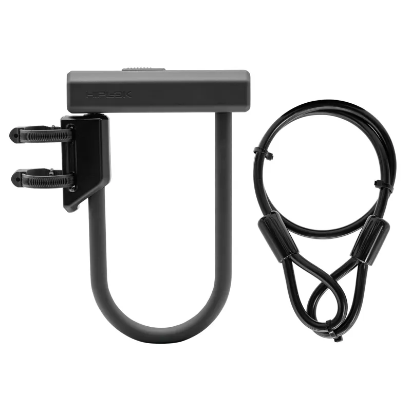 Hiplok Urban D+ Lock and 1m Cable - Black-1