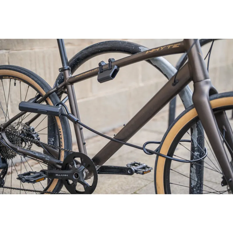 Hiplok Urban D+ Lock and 1m Cable - Black-3