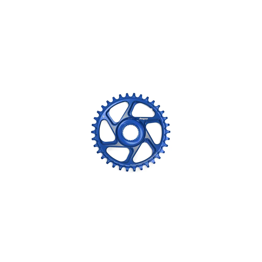 uPRISE Bikes Hope R22 E-Bike Spiderless Retainer Chainring - Bosch Gen 4 - Blue | Price match, 365 day return s, 18-Month Warranty, Finance Available & Free UK Delivery