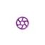 Hope R22 E-Bike Spiderless Retainer Ring - Brose - Purple