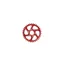 Hope R22 E-Bike Spiderless Retainer Ring - Brose - Red