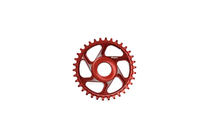 Hope R22 E-Bike Spiderless Retainer Ring - Shimano  EP8/E8000 - Red