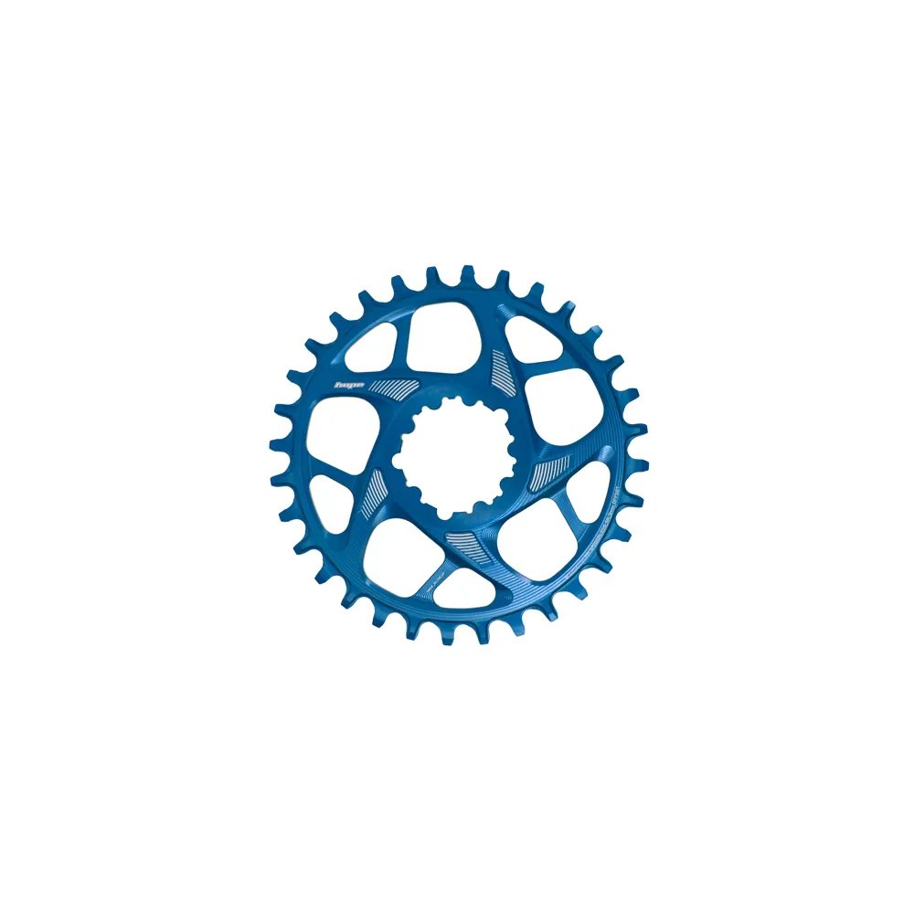 uPRISE Bikes Hope R22 Spiderless SR3 Direct Mount Chainring - Blue | Price match, 365 day return s, 18-Month Warranty, Finance Available & Free UK Delivery