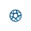 Hope R22 Spiderless SR3 Direct Mount Chainring - Blue