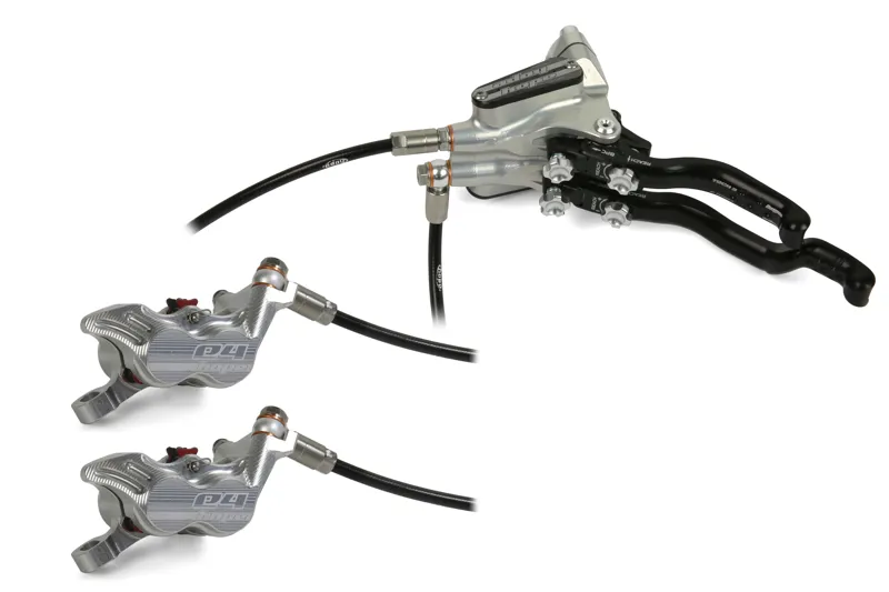 Hope Tech 3 E4 DUO MTB Disc Brakes - No Rotor - Silver