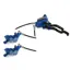 Hope Tech 3 V4 DUO MTB Disc Brakes- No Rotor - Blue