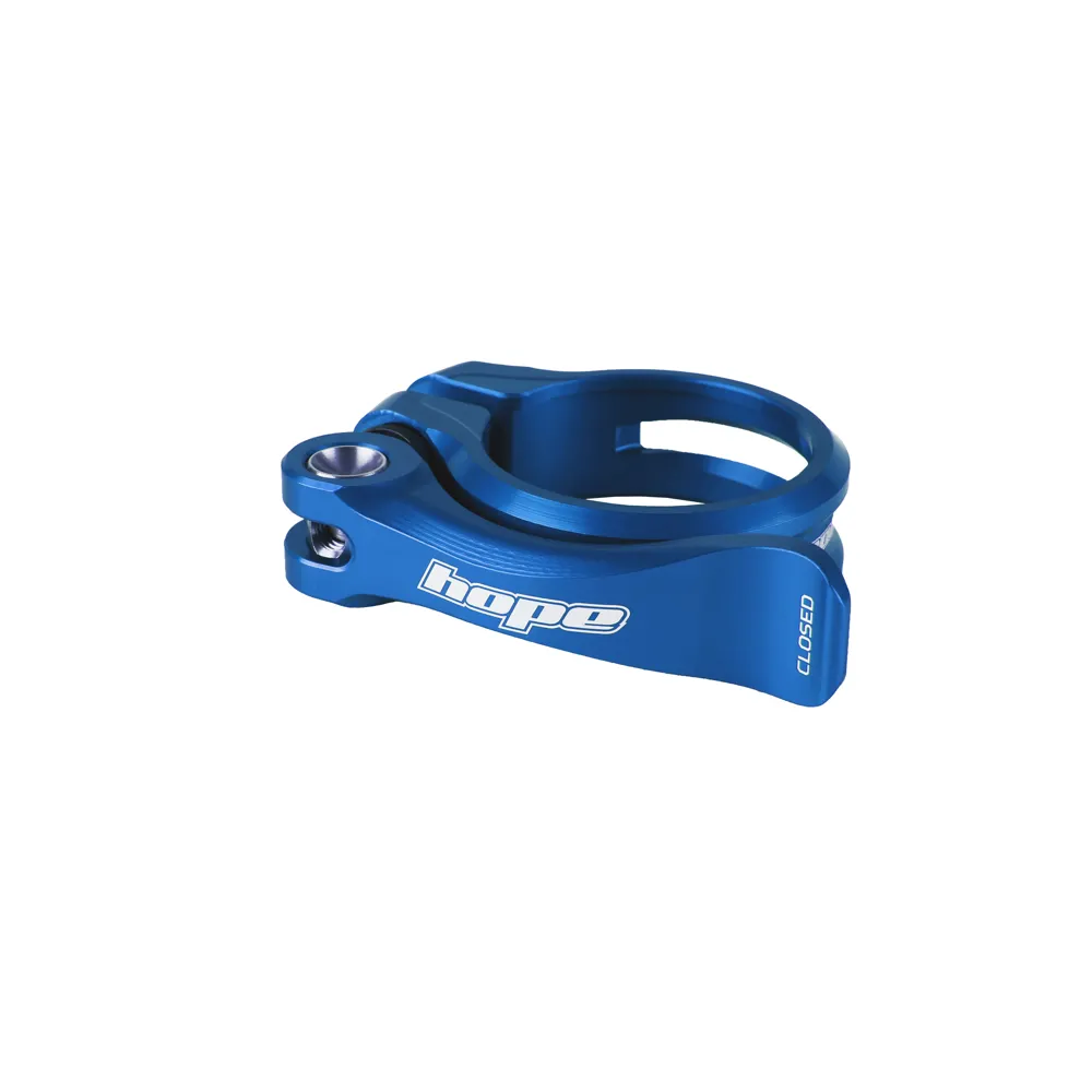 uPRISE Bikes Hope Quick Release ST Seatpost Clamp - Blue | Price match, 365 day return s, 18-Month Warranty, Finance Available & Free UK Delivery