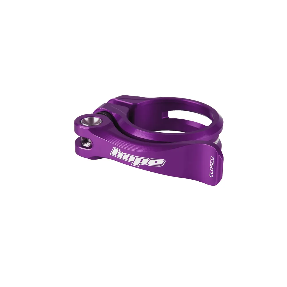 uPRISE Bikes Hope Quick Release ST Seatpost Clamp - Purple | Price match, 365 day return s, 18-Month Warranty, Finance Available & Free UK Delivery