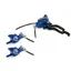 Hope Tech 3 X2 DUO MTB Disc Brakes - No Rotor - Blue