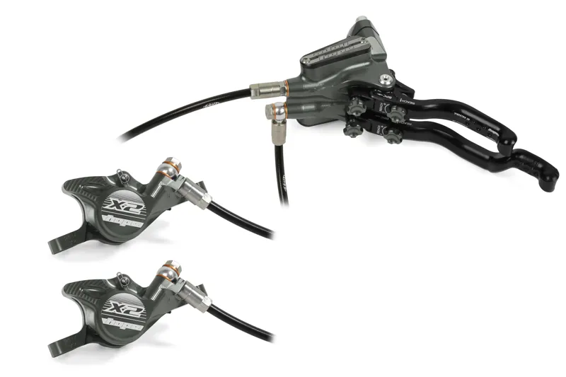 Hope Tech 3 X2 DUO MTB Disc Brakes - No Rotor - Smoke