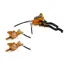 Hope Tech 3 X2 DUO MTB Disc Brakes - No Rotor - Orange