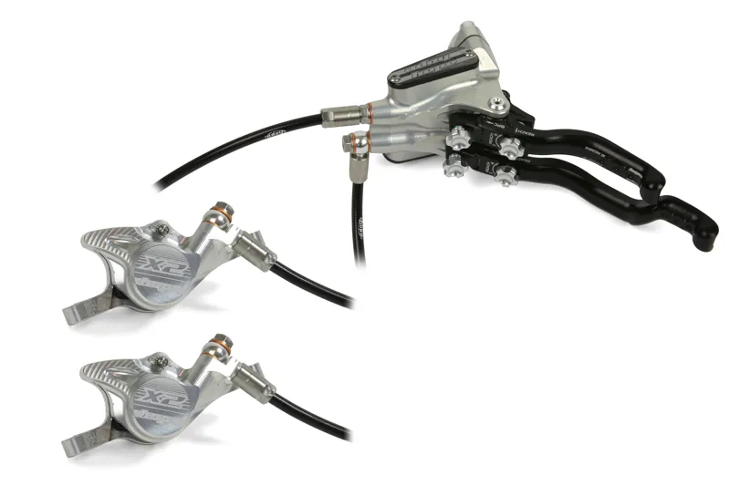 Hope Tech 3 X2 DUO MTB Disc Brakes - No Rotor - Silver
