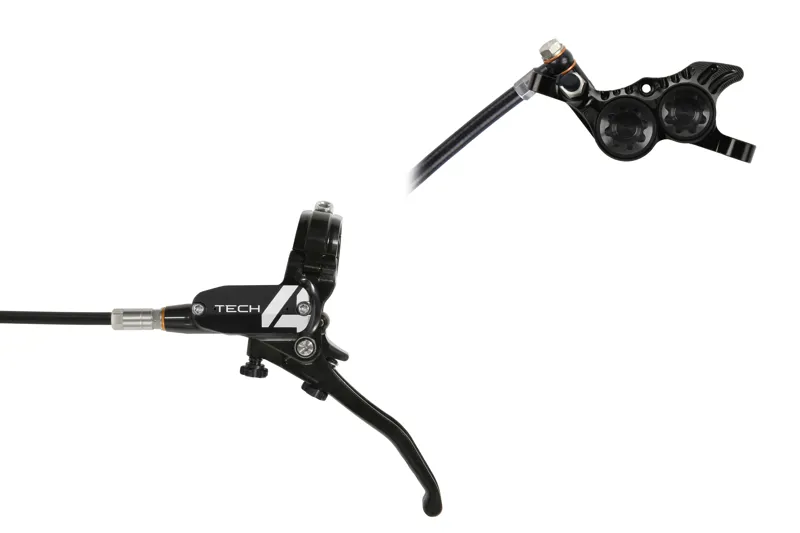 Hope Tech 4 V4 MTB Disc Brakes - No Rotor - Black