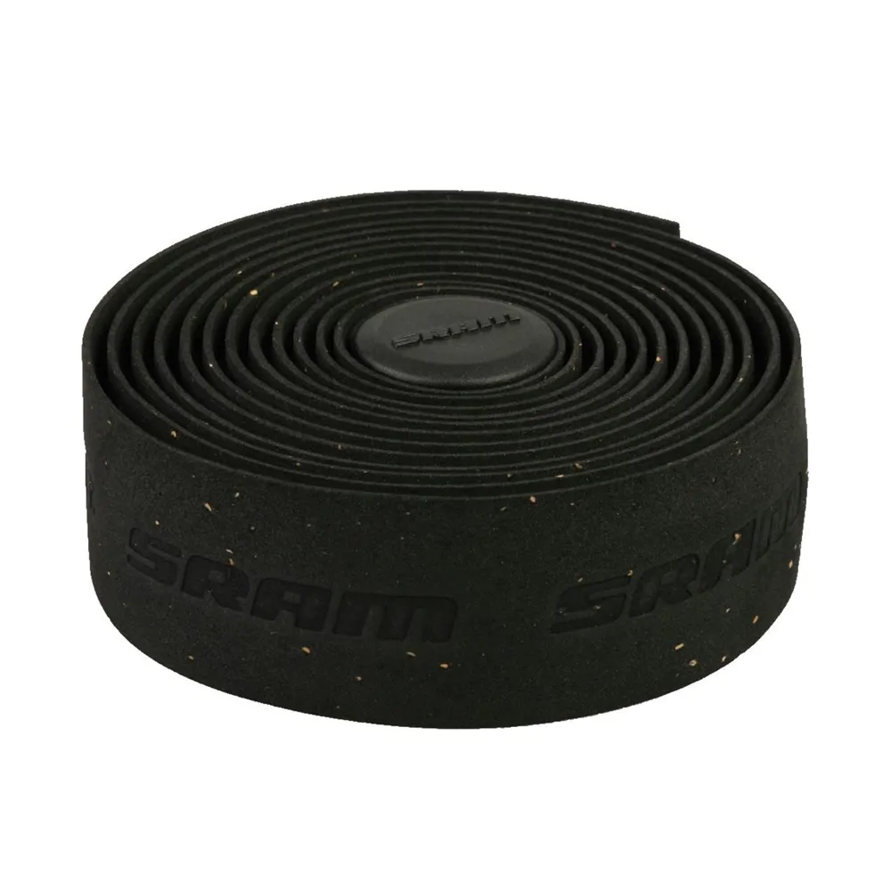 uPRISE Bikes Sram Supercork Bar Tape - Black | Price match, 365 day return s, 18-Month Warranty, Finance Available & Free UK Delivery