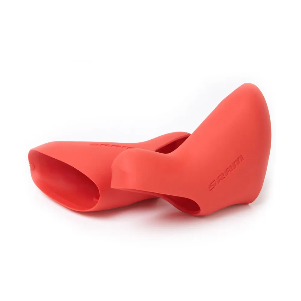 uPRISE Bikes Sram Hoods For Doubletap Levers - Red - Pair | Price match, 365 day return s, 18-Month Warranty, Finance Available & Free UK Delivery