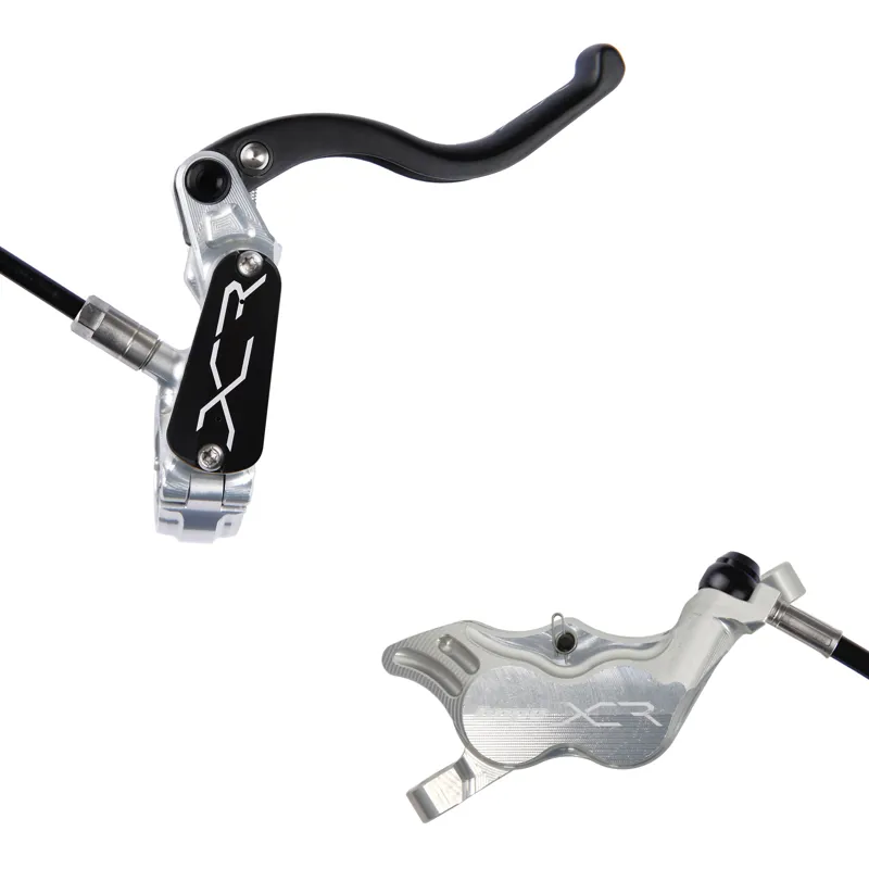 Hope XCR Pro E4 Post Mount MTB Disc Brakes - No Rotor - Silver