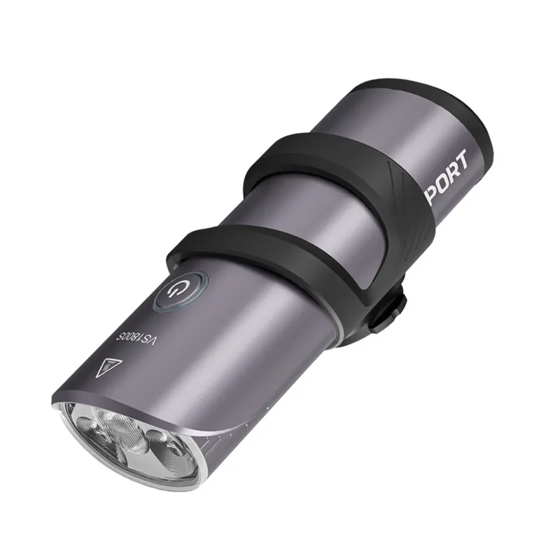 iGPSport VS1800S Smart Front Bike Light - Silver-1