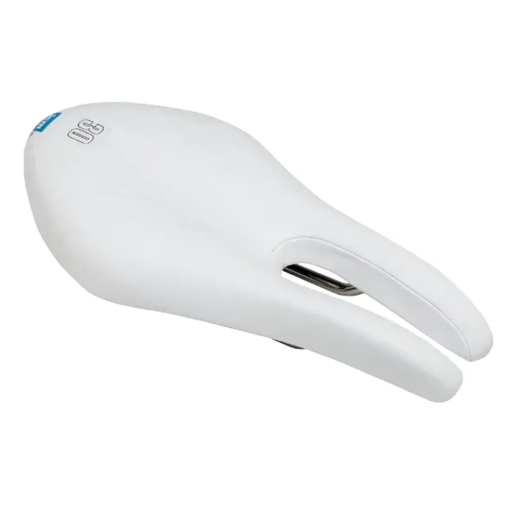 uPRISE Bikes ISM PL 1.0 Performance Long Saddle - White | Price match, 365 day return s, 18-Month Warranty, Finance Available & Free UK Delivery