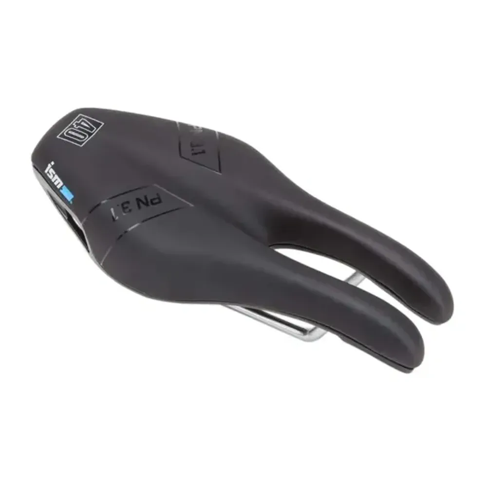 uPRISE Bikes ISM PN3.1 Performance Saddle - Black/Black | Price match, 365 day return s, 18-Month Warranty, Finance Available & Free UK Delivery