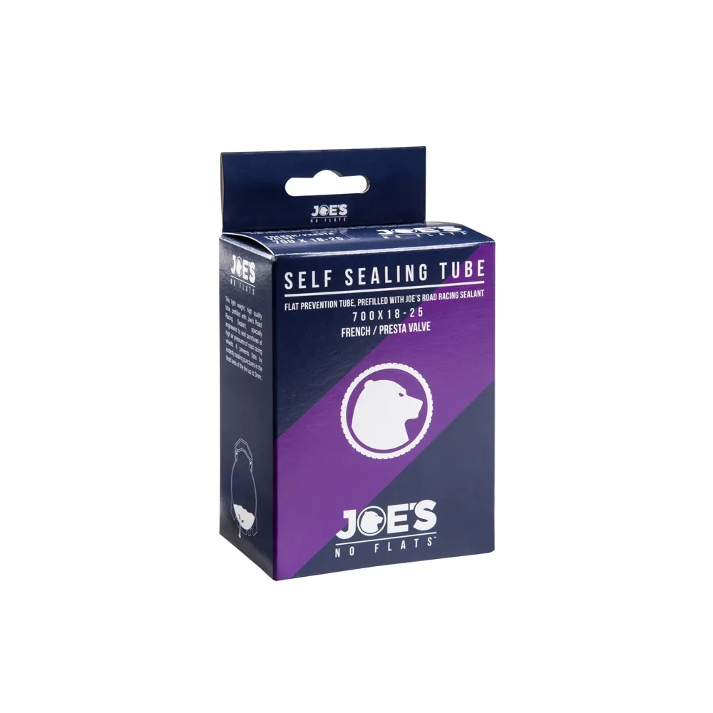 uPRISE Bikes Joe's No Flats Road Racing Self Sealing Tube - 700 x 18-25c PV 60mm | Price match, 365 day return s, 18-Month Warranty, Finance Available & Free UK Delivery