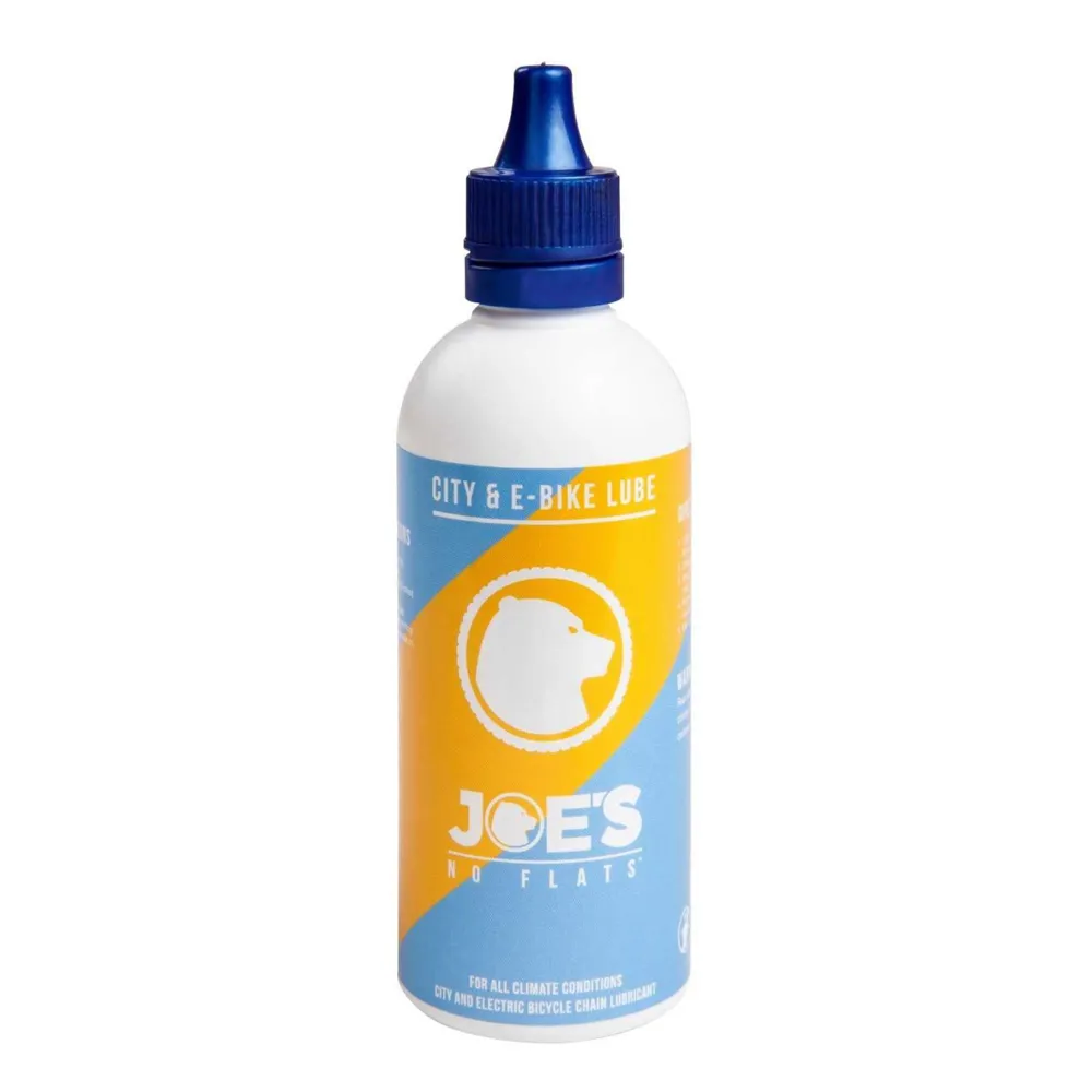 uPRISE Bikes Joe's No Flats Yellow E-Bike Lube Bottle - 120ml | Price match, 365 day return s, 18-Month Warranty, Finance Available & Free UK Delivery