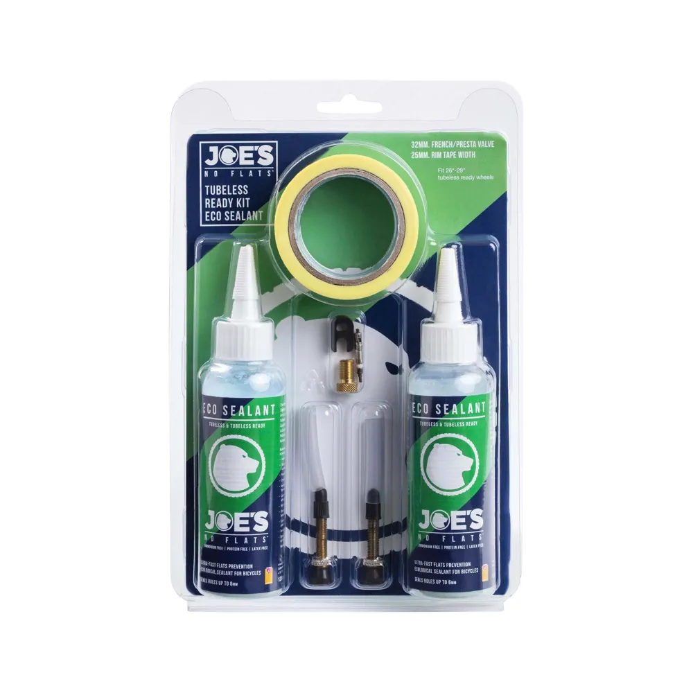 uPRISE Bikes Joe's No Flats MTB Tubeless Ready Kit - Eco Sealant | Price match, 365 day return s, 18-Month Warranty, Finance Available & Free UK Delivery