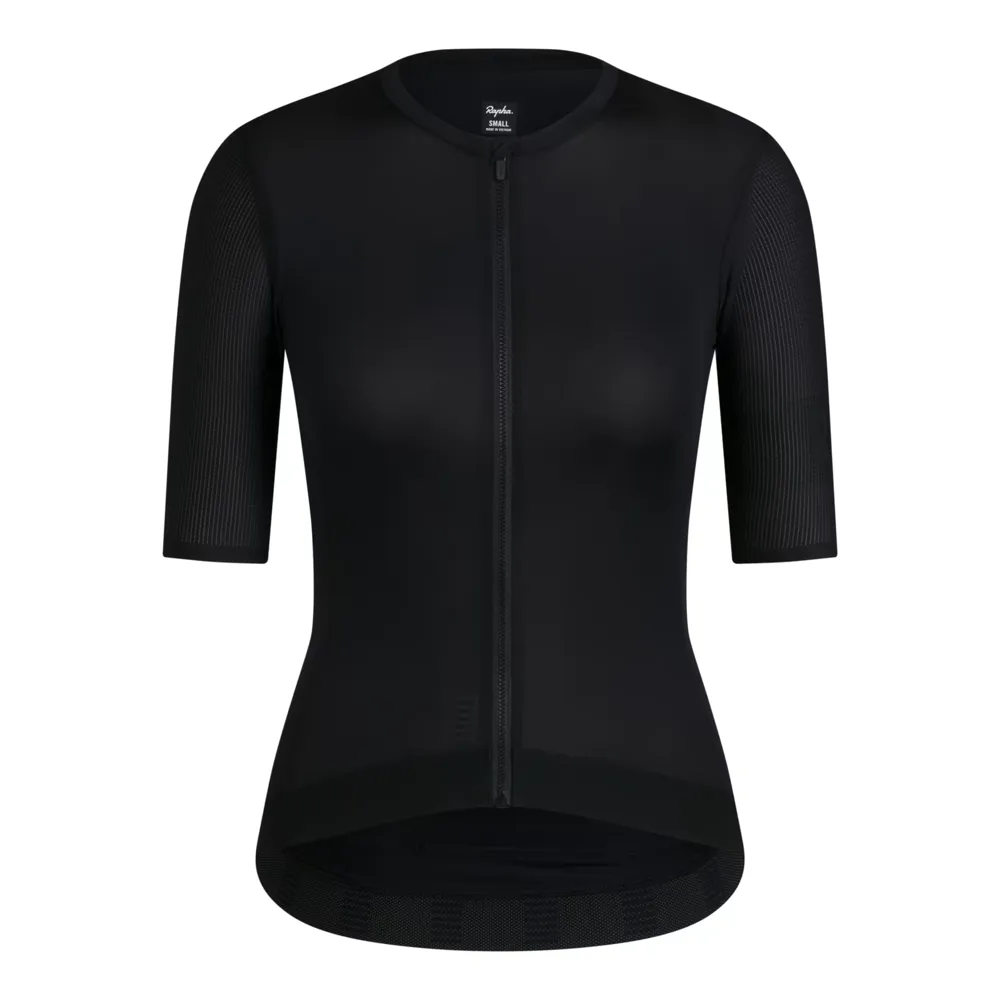 uPRISE Bikes Rapha Women's Pro Team Jersey II Black/Black | Price match, 365 day returns, 18-Month Warranty, Finance Available & Free UK Delivery
