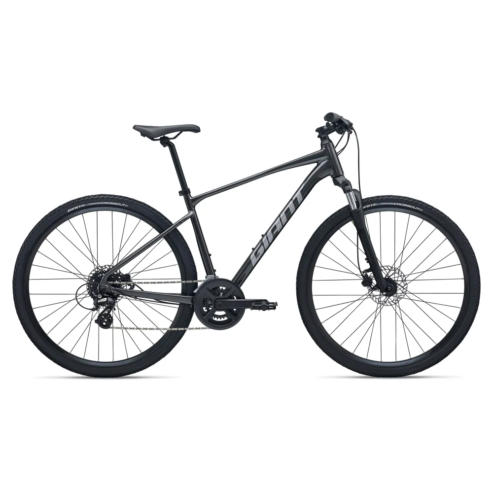 uPRISE Bikes Giant Roam 4 2026 Hybrid Bike - Stealth Chrome | Price match, 365 day return s, 18-Month Warranty, Finance Available & Free UK Delivery