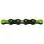 KMC X10-SL DLC 10 Speed Chain - 116 Links - Black/Green
