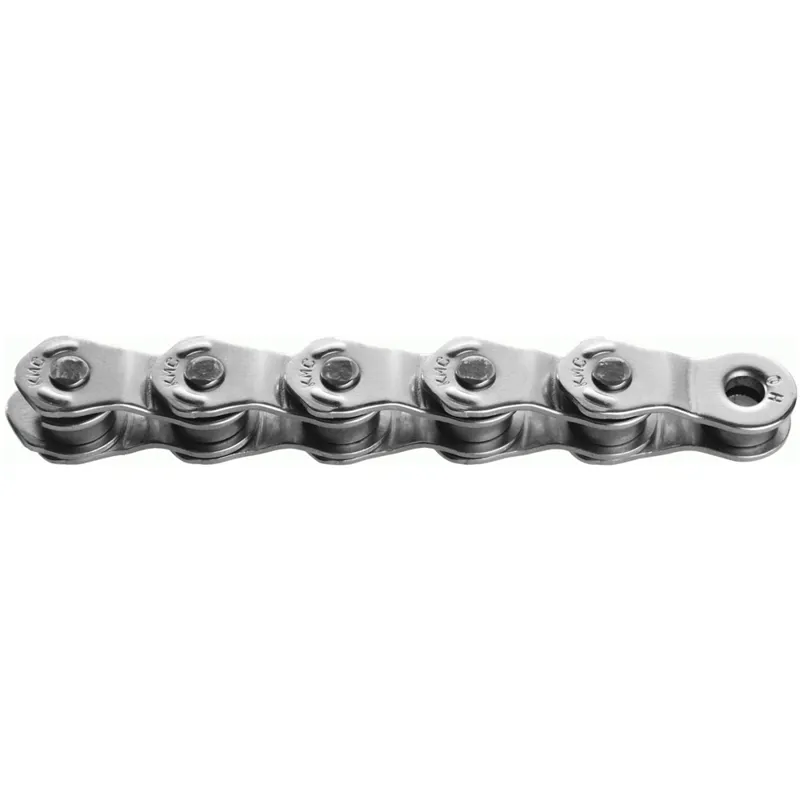 KMC HL1 Wide Single Speed Half Link BMX Chain - 100 Links - Silver