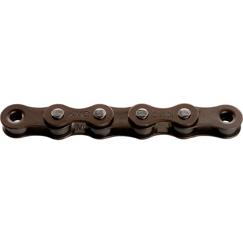 KMC Z1 Wide Single Speed Chain - 112 Links - Brown
