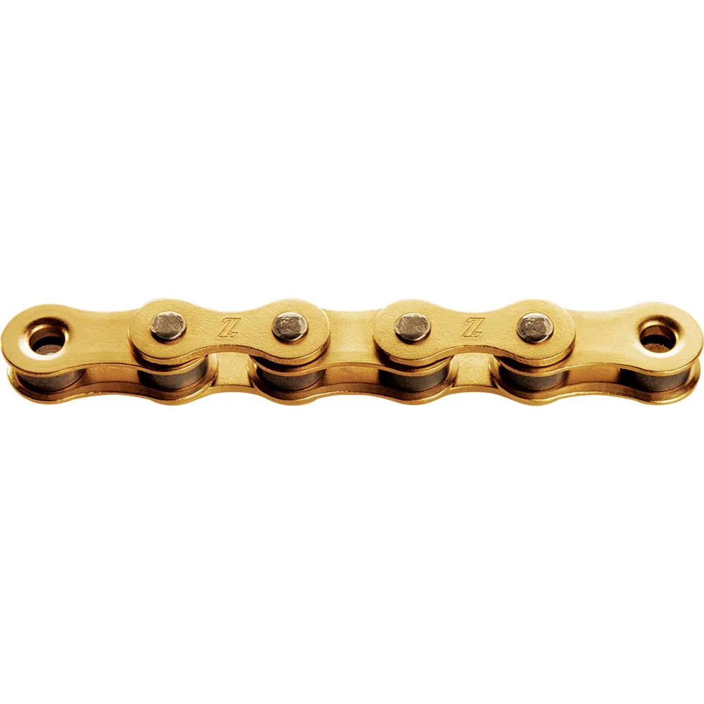 uPRISE Bikes Kmc KMC Z1 Ti-N Wide Single Speed Chain - 112 Links - Gold | Price match, 365 day returns, 18-Month Warranty, Finance Available & Free UK Delivery
