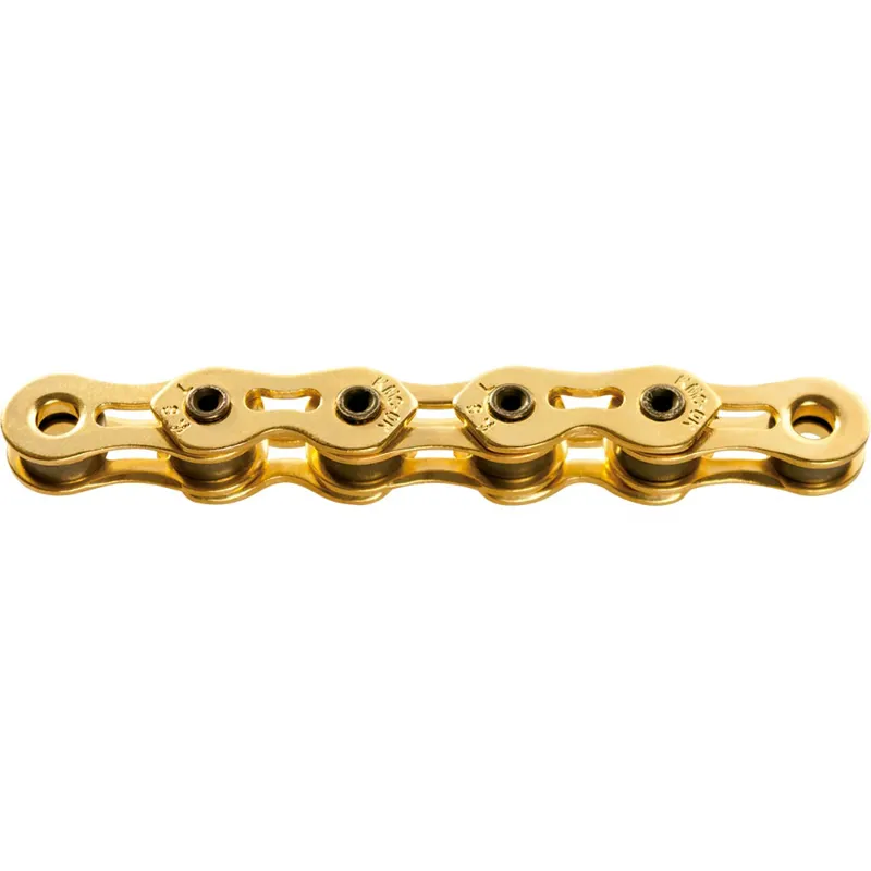 KMC K1 SL Wide Ti-N Single Speed BMX Chain - 100 Links - Gold